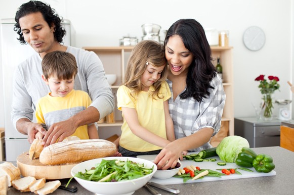 Programas divertidos para pais e filhos na cozinha