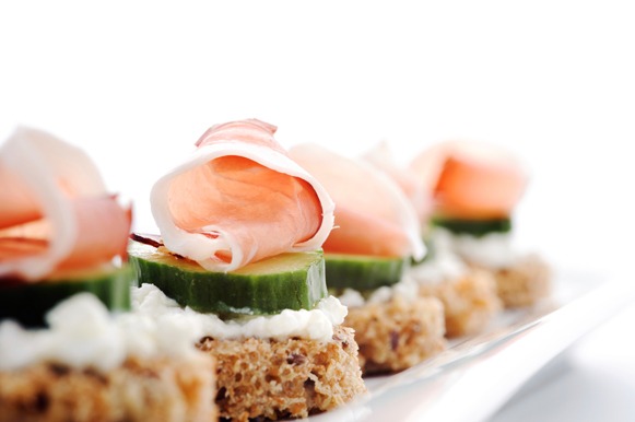 Canapés para inovar em uma festa em casa