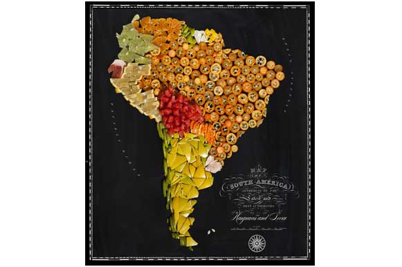 Food Maps: o atlas em forma de comida