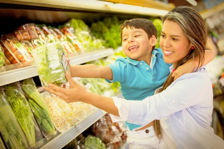O gosto pelo alimento saudável na infância
