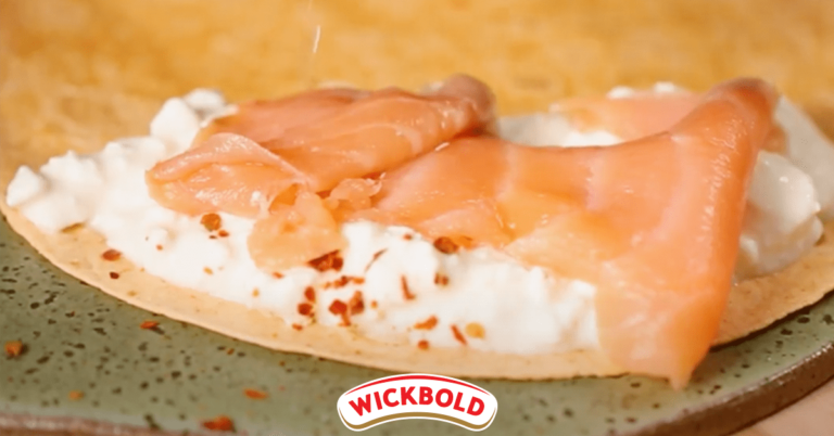 Tá Pronto Vegetais recheado com salmão e pimenta calabresa
